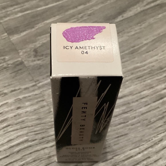 New Fenty Beauty by Rihanna Gloss Bomb Stix High-Shine Gloss Stick Icy Amethy$t - Picture 6 of 7